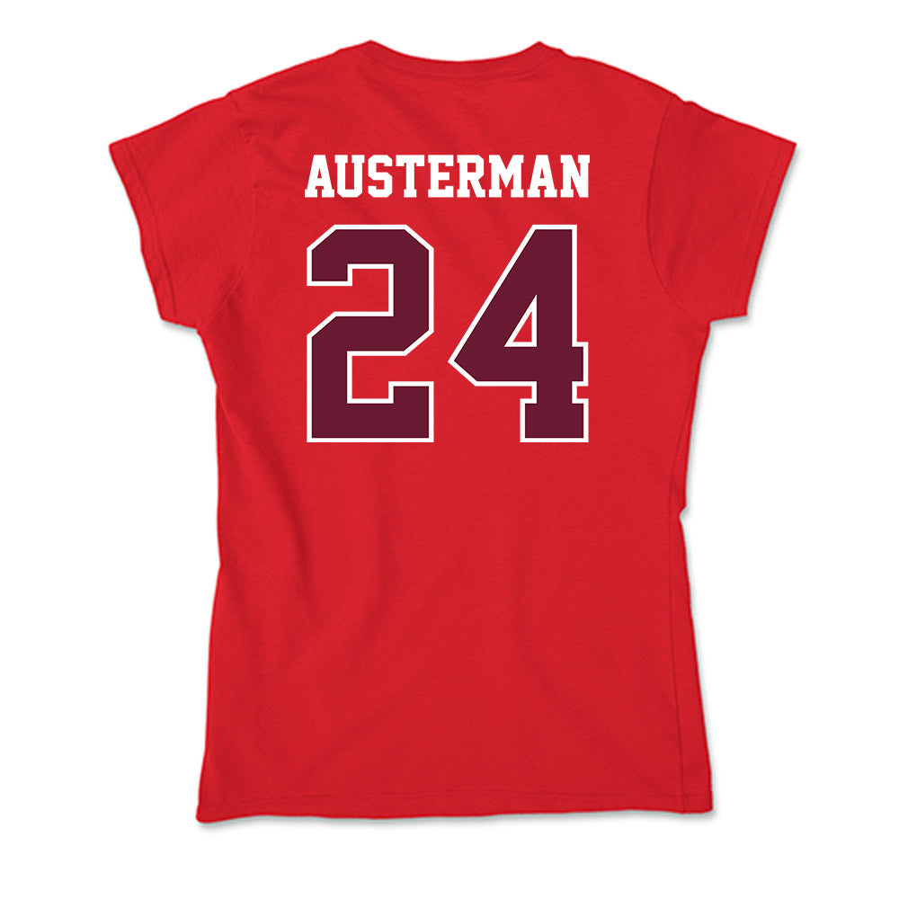 AAMU - NCAA Softball : Kali Austerman - Soft Style Women’s T-Shirt-1