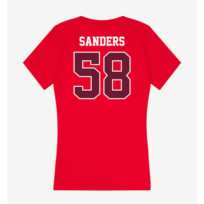 AAMU - NCAA Football : Trey Sanders - Women's V-Neck T-Shirt-1