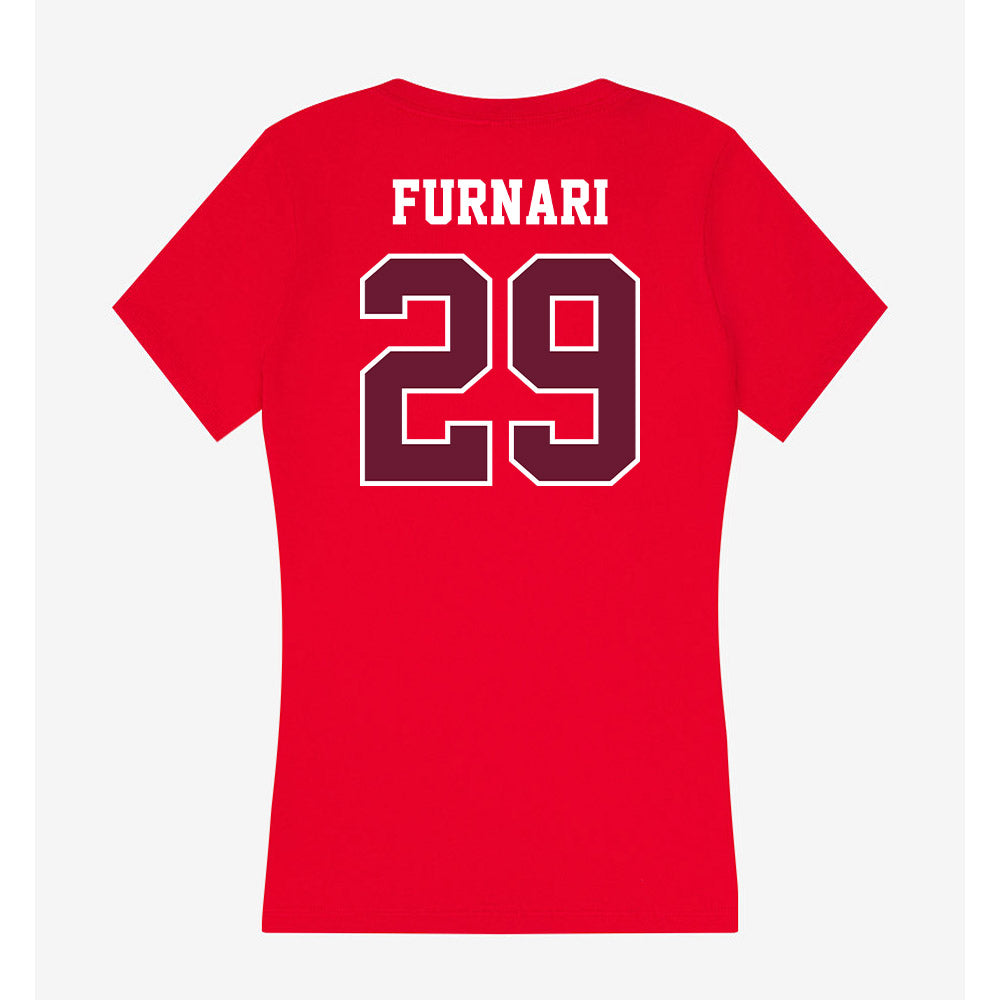 AAMU - NCAA Softball : Mckenna Furnari - Women's V-Neck T-Shirt-1