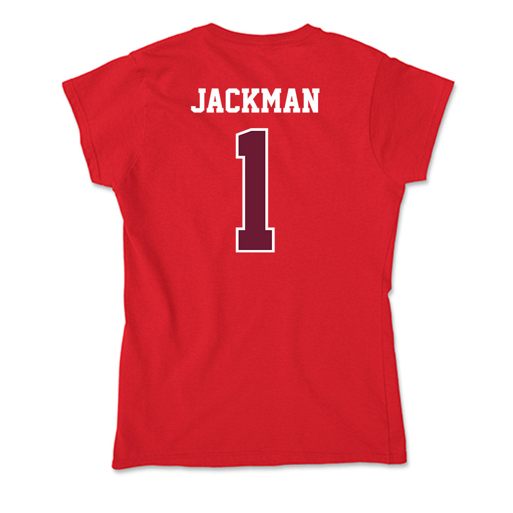 AAMU - NCAA Women's Volleyball : Rayishon Jackman - Soft Style Women’s T-Shirt-1