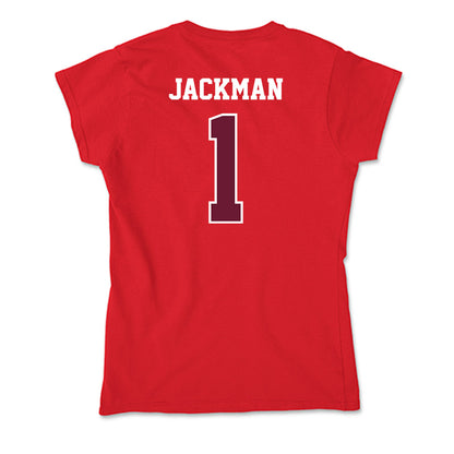 AAMU - NCAA Women's Volleyball : Rayishon Jackman - Soft Style Women’s T-Shirt-1