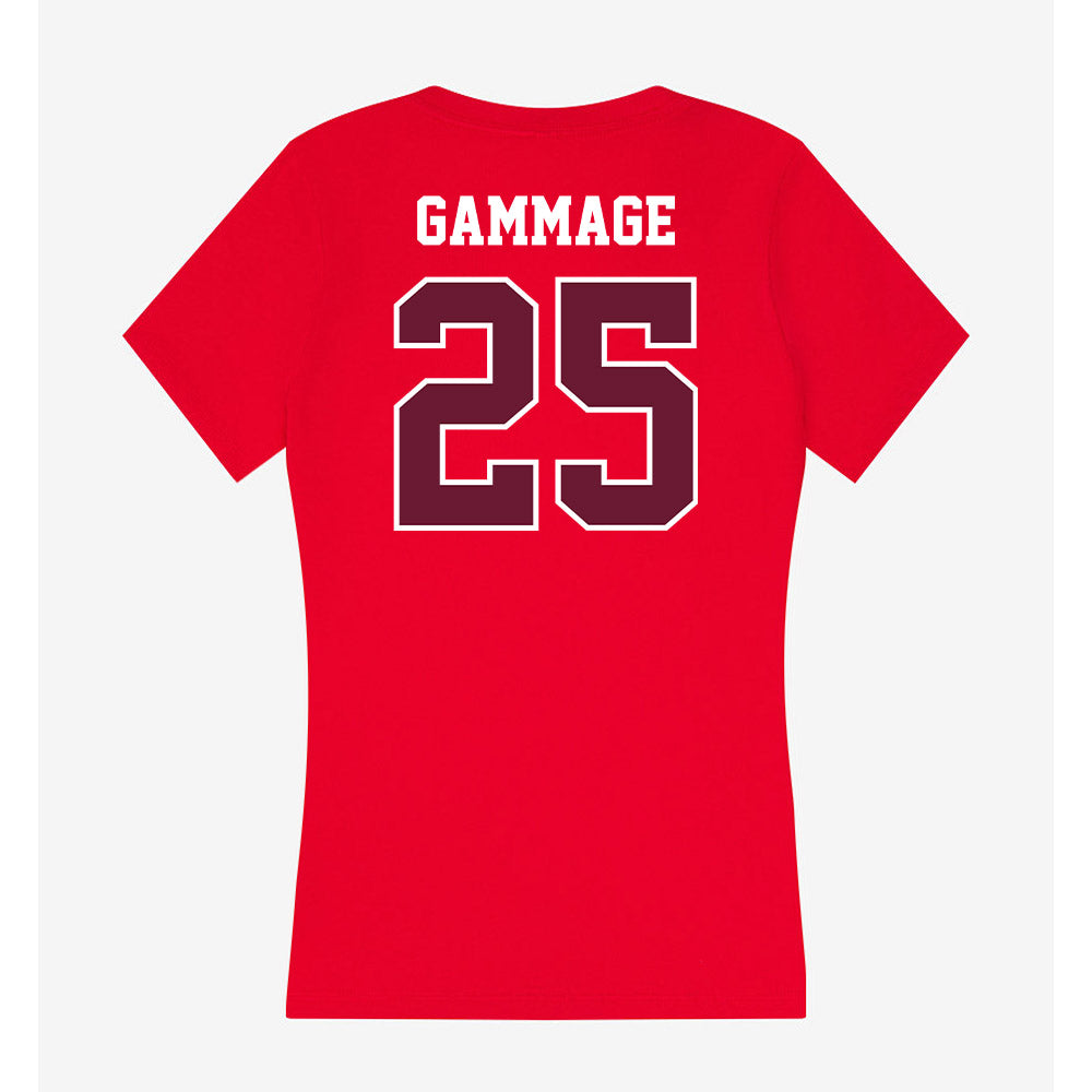 AAMU - NCAA Football : Alexander Gammage - Women's V-Neck T-Shirt-1