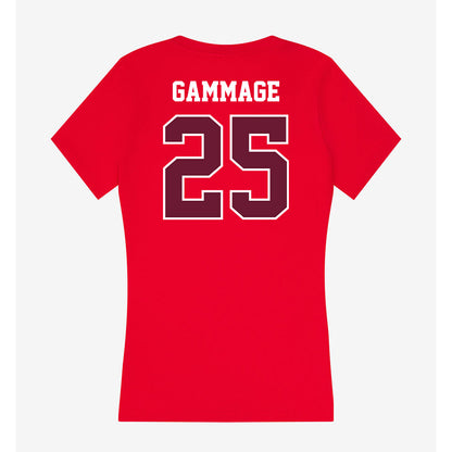 AAMU - NCAA Football : Alexander Gammage - Women's V-Neck T-Shirt-1