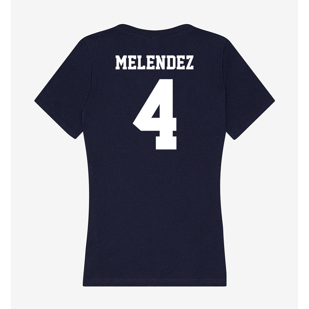 Jackson State - NCAA Baseball : Diego Melendez - Women's V-Neck T-Shirt-1