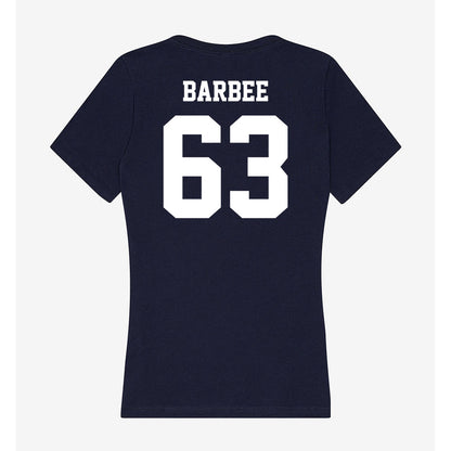 Jackson State - NCAA Football : Kejuan Barbee - Women's V-Neck T-Shirt-1