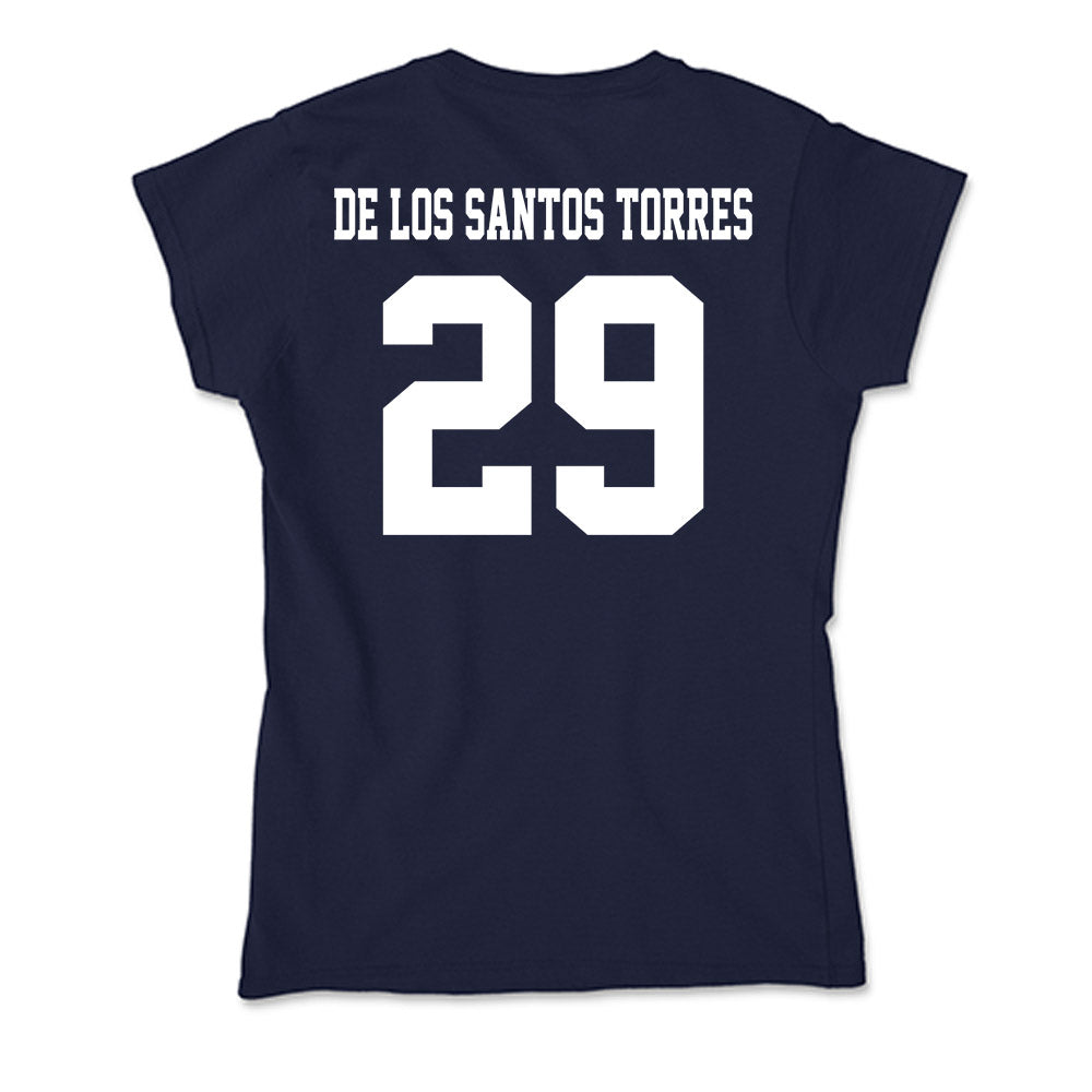 Jackson State - NCAA Baseball : Kevin De Los Santos Torres - Soft Style Women’s T-Shirt-1