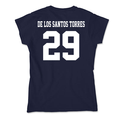 Jackson State - NCAA Baseball : Kevin De Los Santos Torres - Soft Style Women’s T-Shirt-1