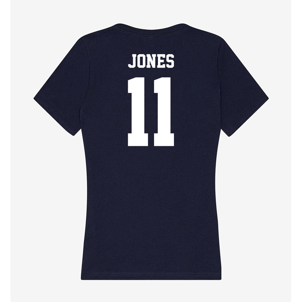 Jackson State - NCAA Football : Carmello Jones - Women's V-Neck T-Shirt-1