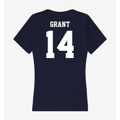 Jackson State - NCAA Women's Basketball : Laila Grant - Women's V-Neck T-Shirt-1