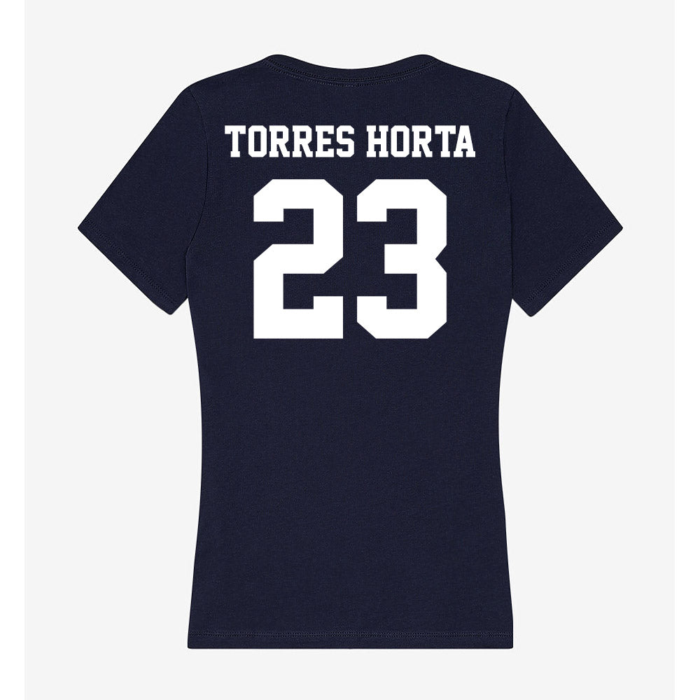 Jackson State - NCAA Baseball : Hederick Torres Horta - Women's V-Neck T-Shirt-1