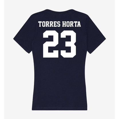 Jackson State - NCAA Baseball : Hederick Torres Horta - Women's V-Neck T-Shirt-1