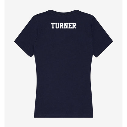Jackson State - NCAA Men's Track & Field : Brandon Turner - Women's V-Neck T-Shirt-1