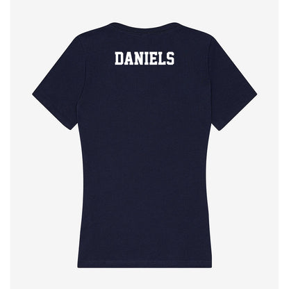Jackson State - NCAA Women's Track & Field : Syncere Daniels - Women's V-Neck T-Shirt-1