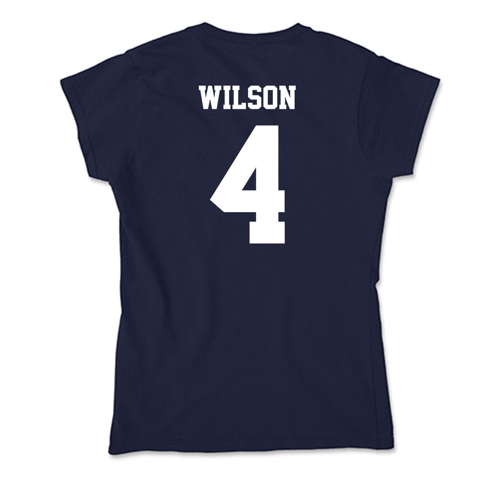 Jackson State - NCAA Women's Soccer : India Wilson - Soft Style Women’s T-Shirt-1