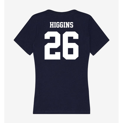 Jackson State - NCAA Football : Josh Higgins - Women's V-Neck T-Shirt-1