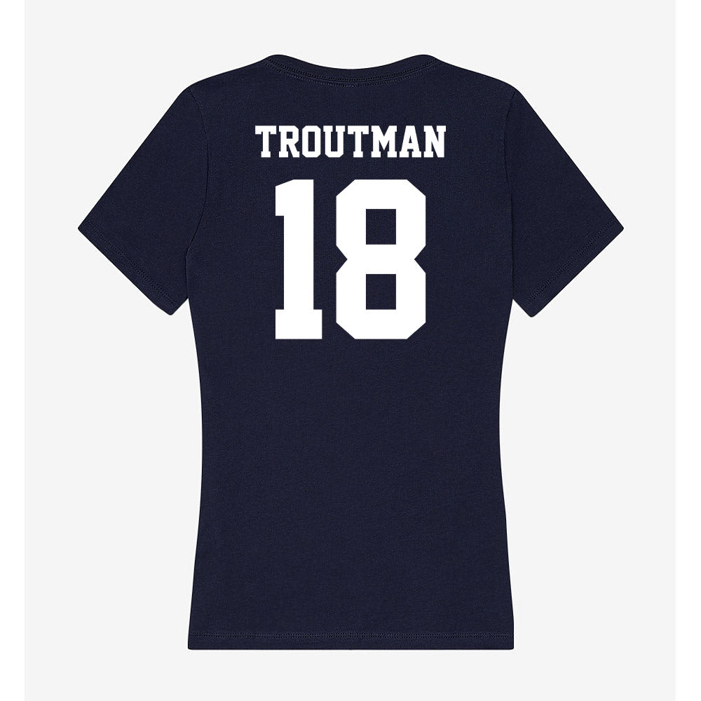 Jackson State - NCAA Women's Volleyball : Kayla Troutman - Women's V-Neck T-Shirt-1