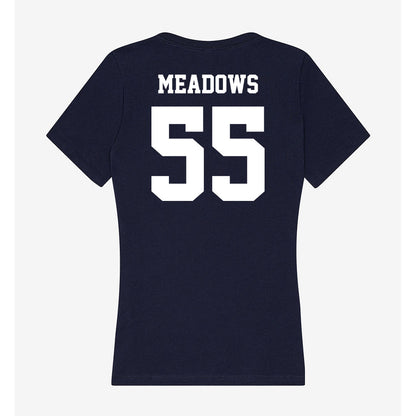 Jackson State - NCAA Football : Ace Meadows - Women's V-Neck T-Shirt-1