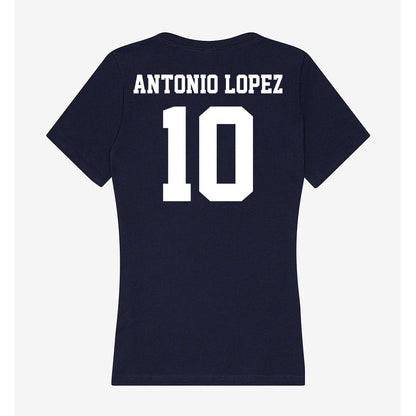 Jackson State - NCAA Women's Soccer : Karime Antonio Lopez - Women's V-Neck T-Shirt-1