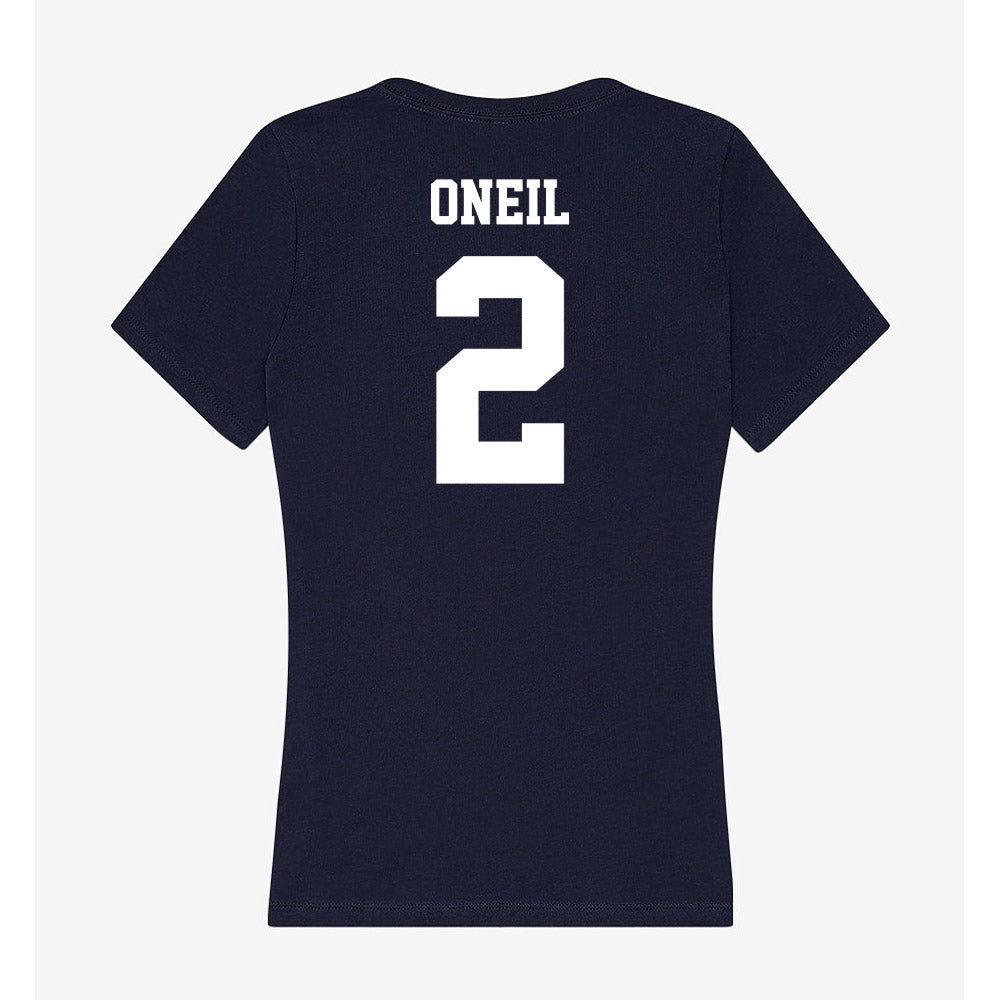 Jackson State - NCAA Women's Basketball : Camryn ONeil - Women's V-Neck T-Shirt-1