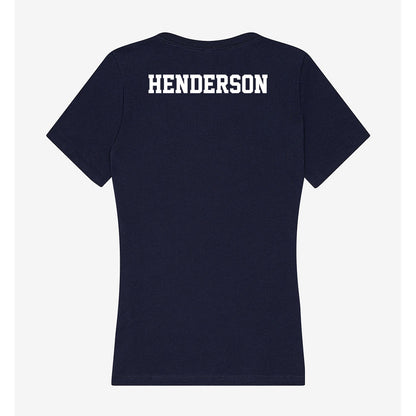 Jackson State - NCAA Women's Bowling : Tiara Henderson - Women's V-Neck T-Shirt-1