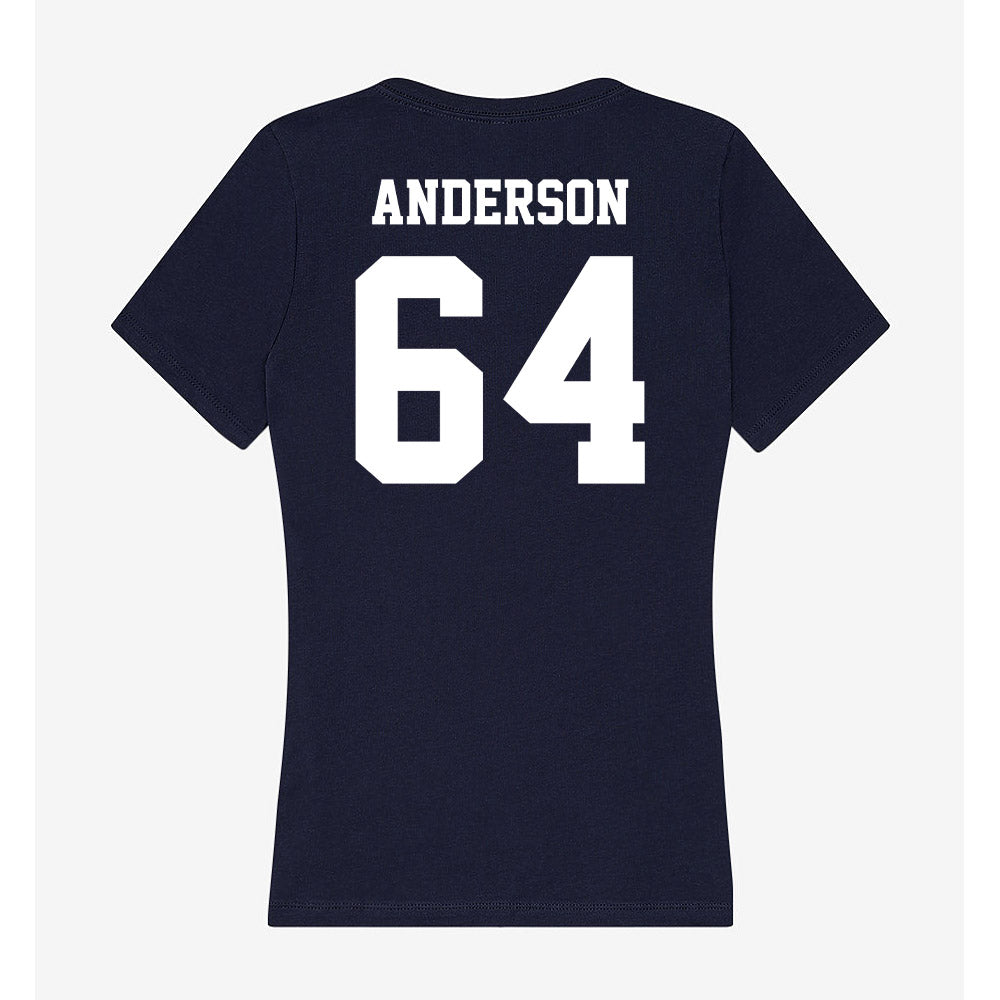 Jackson State - NCAA Football : Ryan Anderson - Women's V-Neck T-Shirt-1