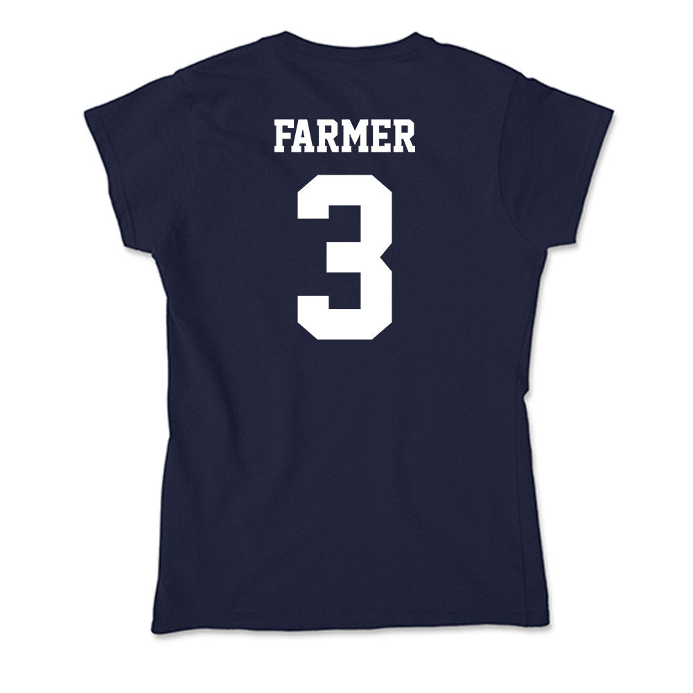 Jackson State - NCAA Women's Soccer : Kianah Farmer - Soft Style Women’s T-Shirt-1