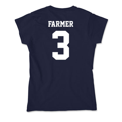Jackson State - NCAA Women's Soccer : Kianah Farmer - Soft Style Women’s T-Shirt-1