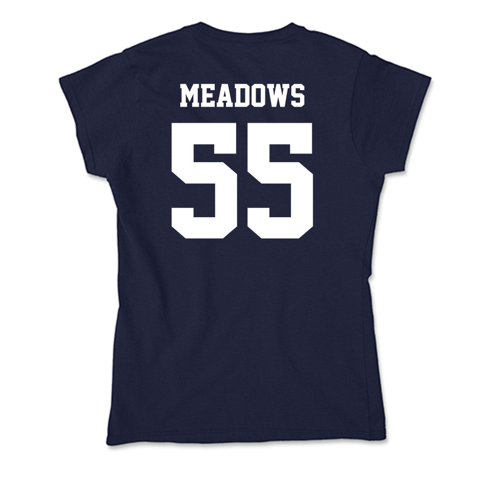 Jackson State - NCAA Football : Ace Meadows - Soft Style Women’s T-Shirt-1