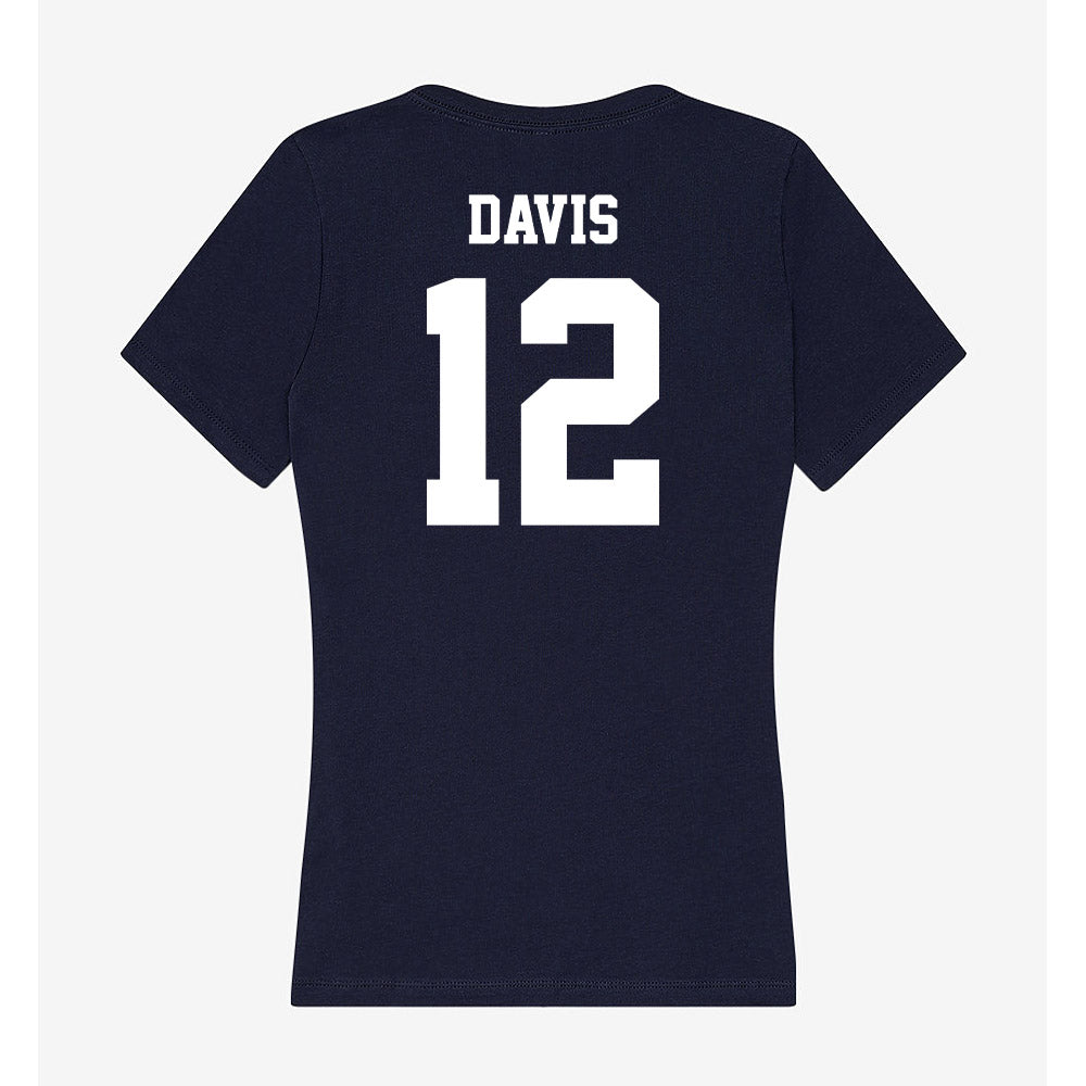 Jackson State - NCAA Baseball : Talmadge Davis - Women's V-Neck T-Shirt-1
