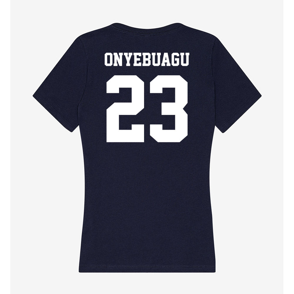 Jackson State - NCAA Football : Cameron Onyebuagu - Women's V-Neck T-Shirt-1