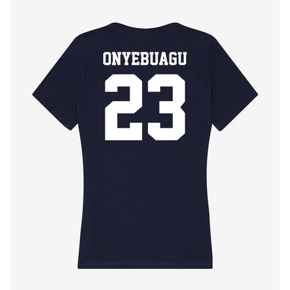 Jackson State - NCAA Football : Cameron Onyebuagu - Women's V-Neck T-Shirt-1