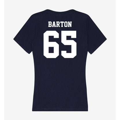 Jackson State - NCAA Football : Mason Barton - Women's V-Neck T-Shirt-1