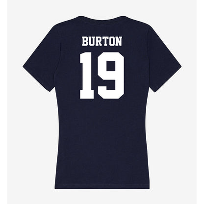 Jackson State - NCAA Baseball : Trae Burton - Women's V-Neck T-Shirt-1