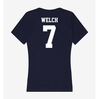 Jackson State - NCAA Football : DeJay Welch - Women's V-Neck T-Shirt-1