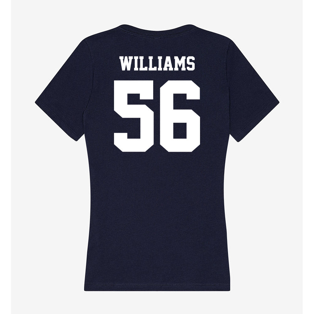 Jackson State - NCAA Football : Brian Williams - Women's V-Neck T-Shirt-1