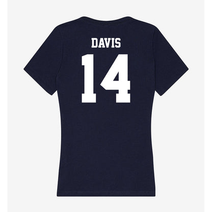 Jackson State - NCAA Women's Volleyball : Ryleigh Davis - Women's V-Neck T-Shirt-1