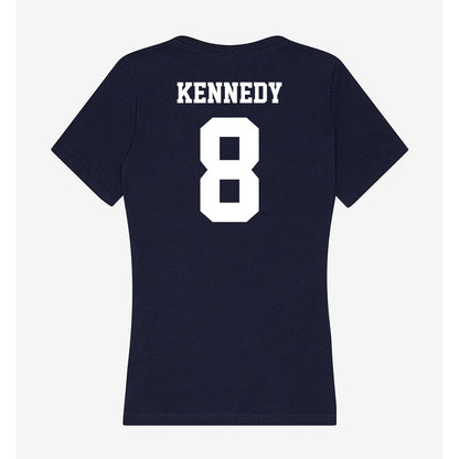 Jackson State - NCAA Softball : Thenya Kennedy - Women's V-Neck T-Shirt-1