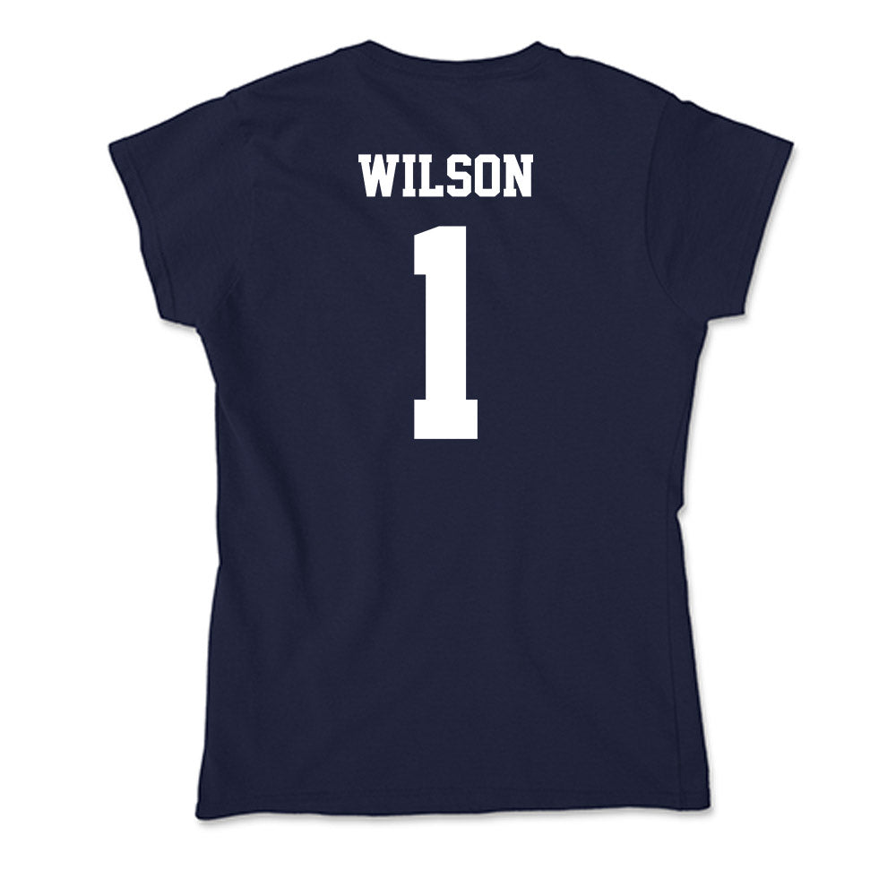 Jackson State - NCAA Baseball : TJ Wilson - Soft Style Women’s T-Shirt-1