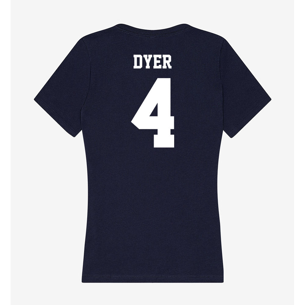 Jackson State - NCAA Softball : Jhordan Dyer - Women's V-Neck T-Shirt-1