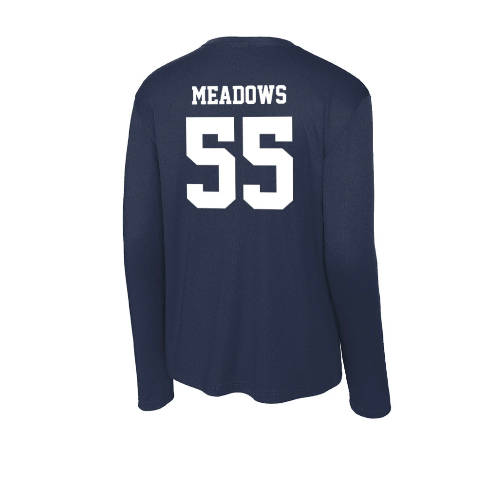 Jackson State - NCAA Football : Ace Meadows - Activewear Long Sleeve T-Shirt-1