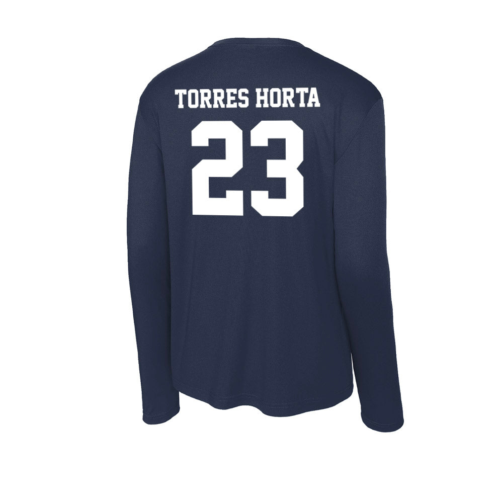 Jackson State - NCAA Baseball : Hederick Torres Horta - Activewear Long Sleeve T-Shirt-1