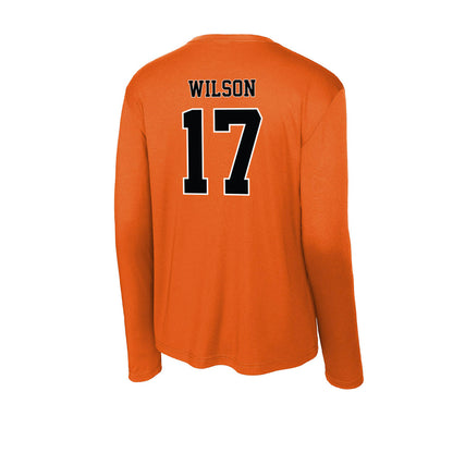 Pacific - NCAA Baseball : Brady Wilson - Activewear Long Sleeve T-Shirt-1