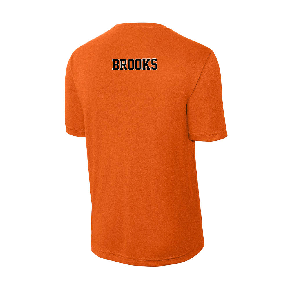 Pacific - NCAA Men's Track & Field : James Brooks - Activewear T-Shirt-1