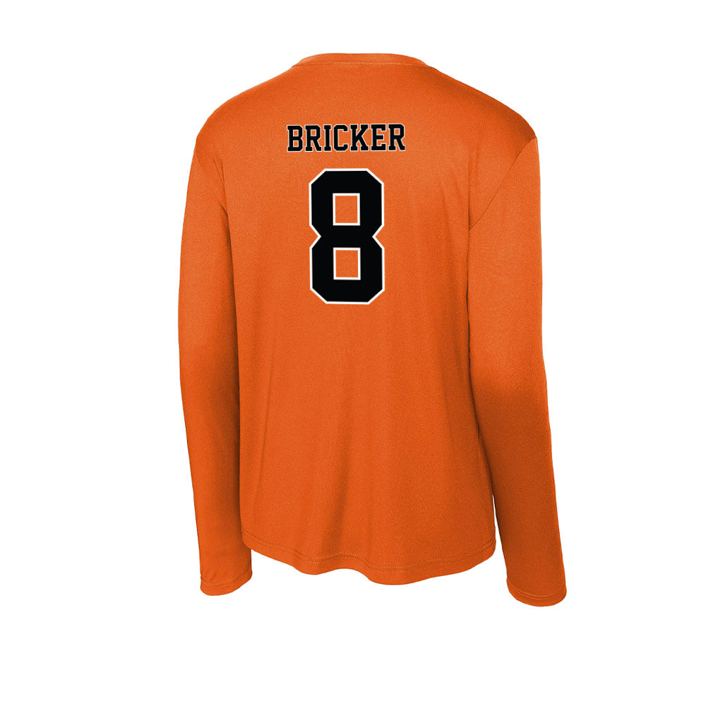 Pacific - NCAA Softball : Amanda Bricker - Activewear Long Sleeve T-Shirt-1
