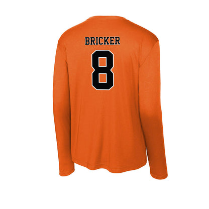 Pacific - NCAA Softball : Amanda Bricker - Activewear Long Sleeve T-Shirt-1