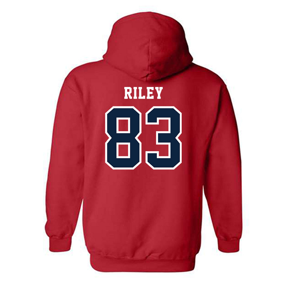 Stony Brook - NCAA Football : Royalty Riley - Classic Shersey Hooded Sweatshirt-1