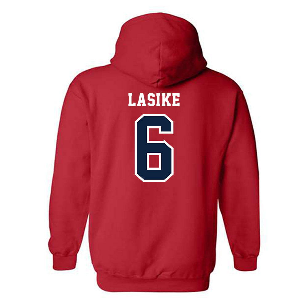 Stony Brook - NCAA Women's Volleyball : Leimaile Lasike - Classic Shersey Hooded Sweatshirt-1