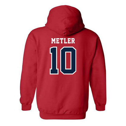 Stony Brook - NCAA Men's Lacrosse : Reid Metler - Classic Shersey Hooded Sweatshirt-1