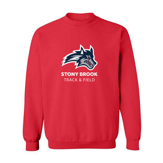 Stony Brook - NCAA Men's Track & Field : Mason Derrig - Classic Shersey Crewneck Sweatshirt-0