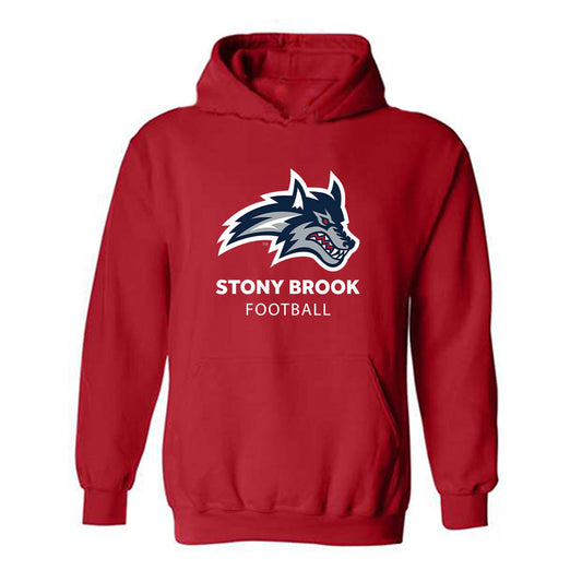 Stony Brook - NCAA Football : James MacKenzie - Classic Shersey Hooded Sweatshirt-0